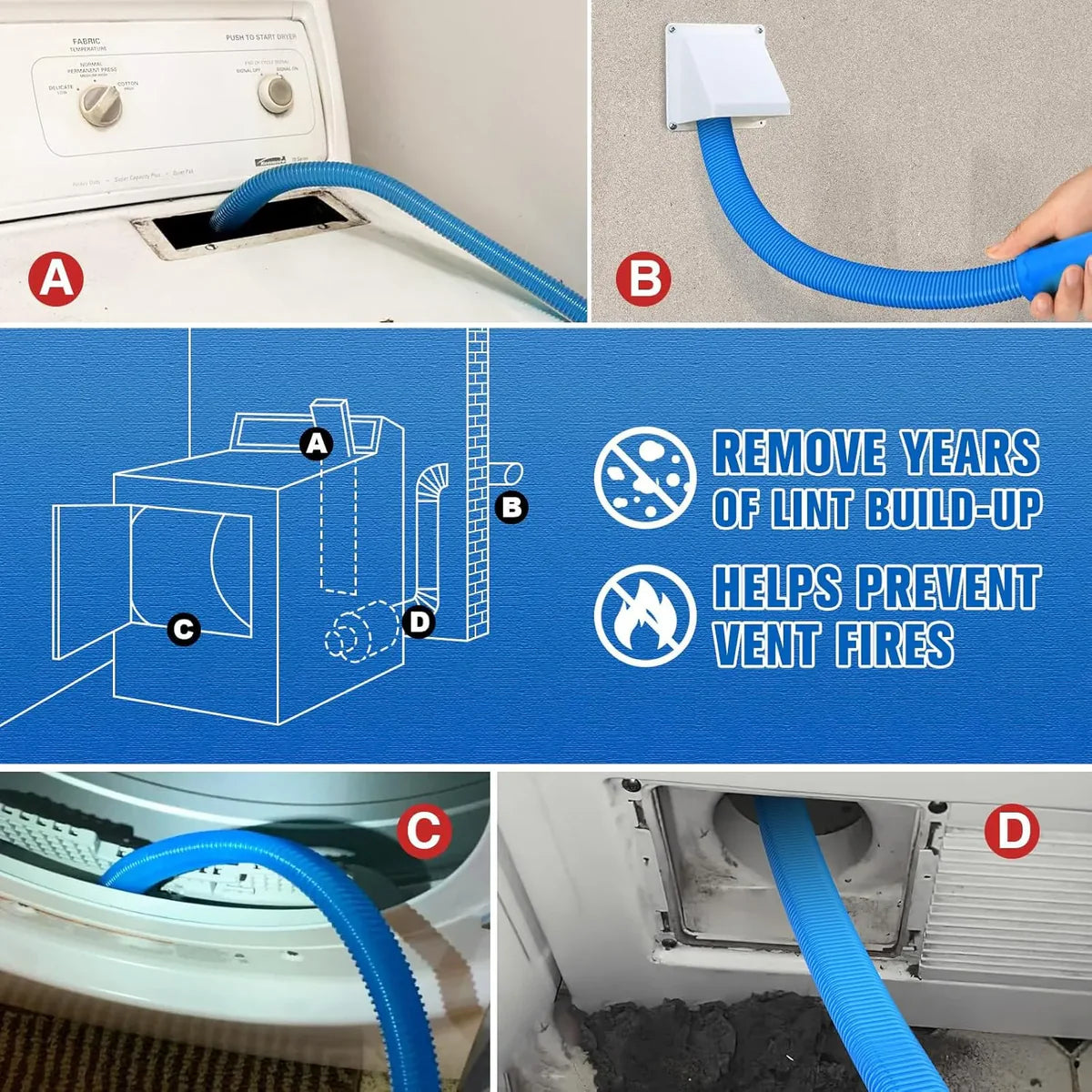 Velora™ Dryer Vent Cleaning Attachment