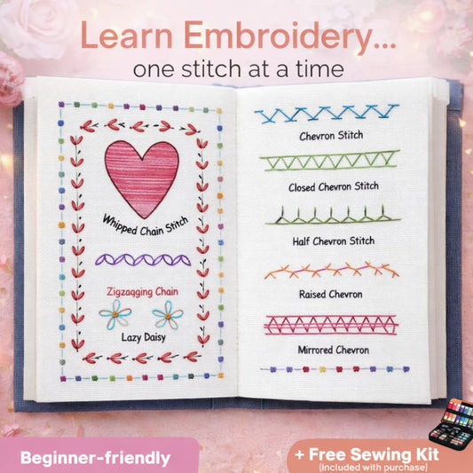 Velora: Embroidery Booklet + Kit