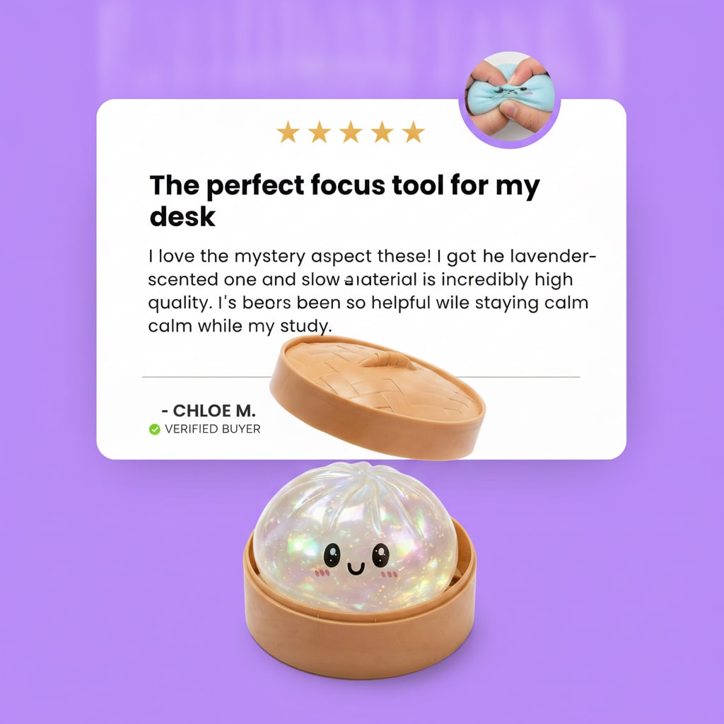 Mystery Dumpling Squishy Blind Box
