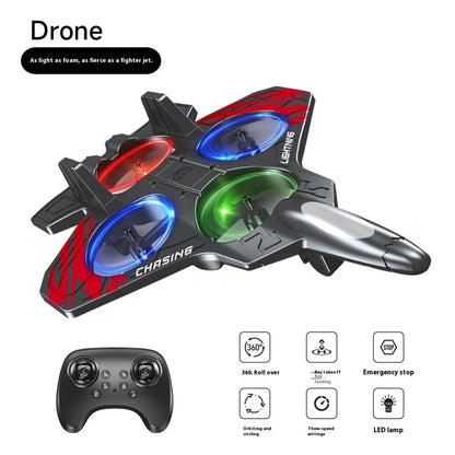 LED Foam Drone for Kids | Remote Control Flying Toy Plane
