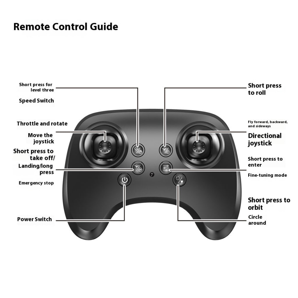 LED Foam Drone for Kids | Remote Control Flying Toy Plane