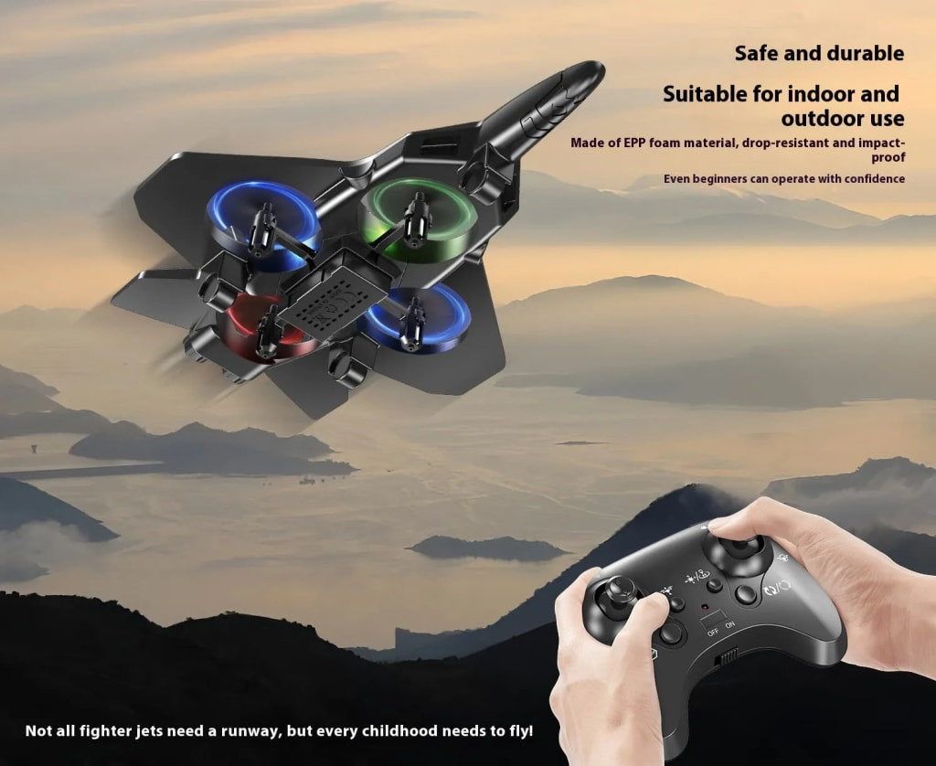 LED Foam Drone for Kids | Remote Control Flying Toy Plane