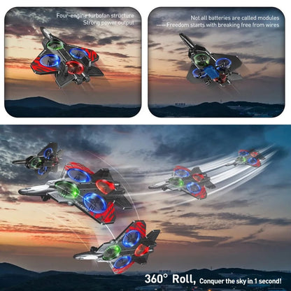 LED Foam Drone for Kids | Remote Control Flying Toy Plane