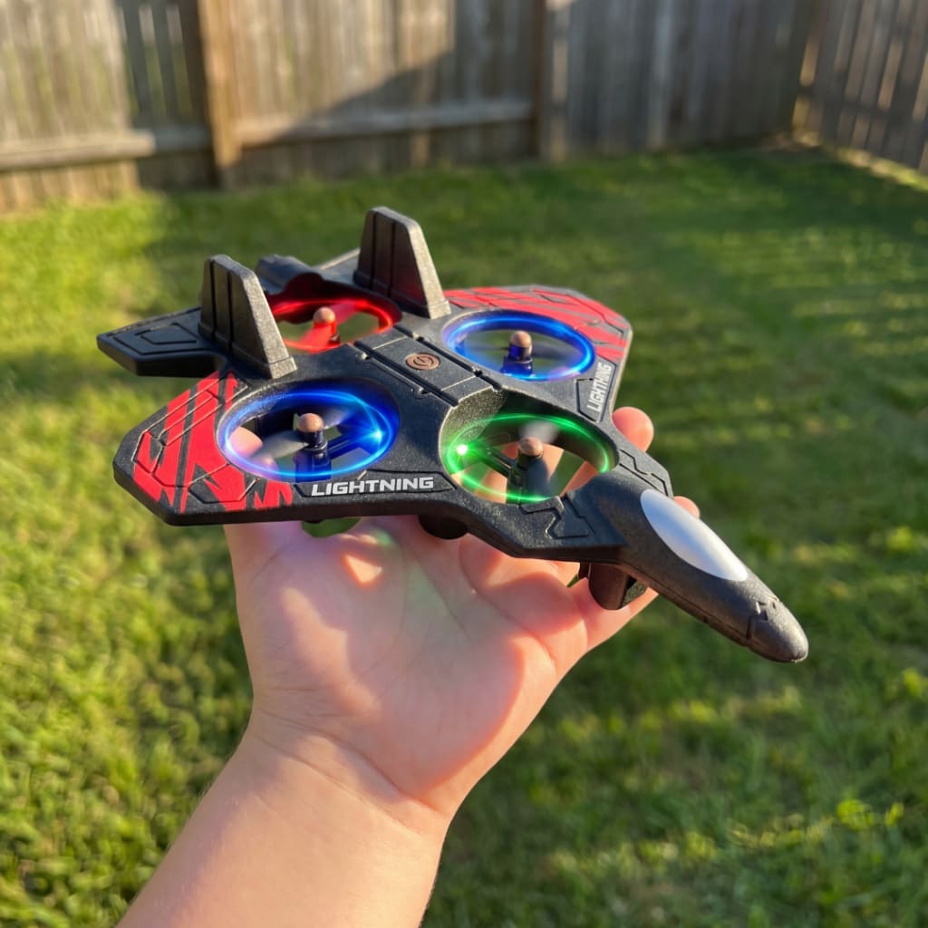 LED Foam Drone for Kids | Remote Control Flying Toy Plane