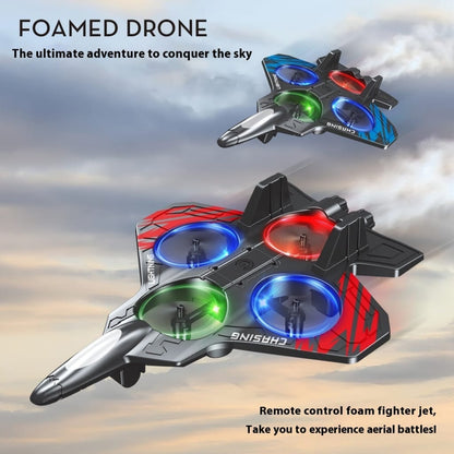 LED Foam Drone for Kids | Remote Control Flying Toy Plane