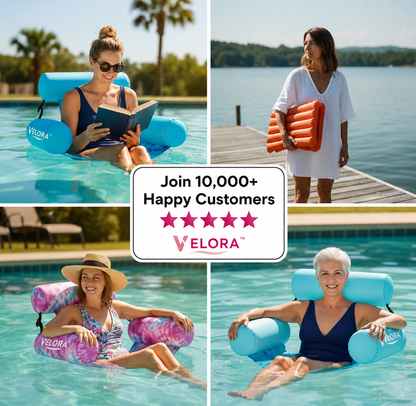 Velora™ Inflatable Pool Lounge Chair