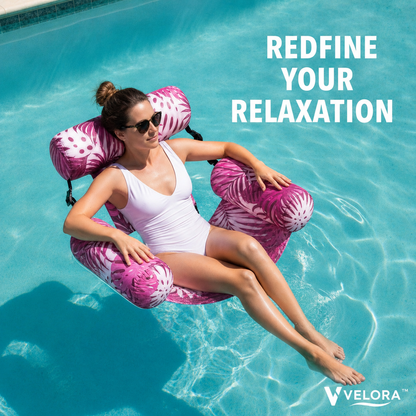 Velora™ Inflatable Pool Lounge Chair